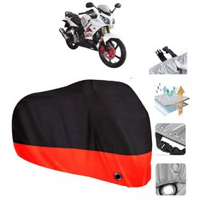 Yuki YX 200 Siyah Arka Çanta Uyumsuz Ultra Kalın Su Geçirmez Motor Brandası