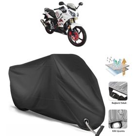 Yuki YX 200 Siyah Arka Çanta Uyumsuz Ultra Kalın Su Geçirmez Motor Brandası