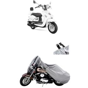 Yuki ZN-150T-E5 LEGEND Siyah Arka Çanta Uyumsuz Ultra Kalın Su Geçirmez Motor Brandası
