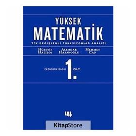 YÜKSEK MATEMATIK KILAVUZU-1 - HÜSEYİN HALILOV; HILMI HACISALİHOĞLU