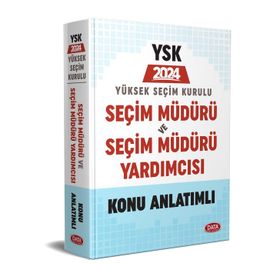 Yüksek Seçim Kurulu Seçim Müdürü Konu Anlatımlı Soru Bankası Data Yayınları