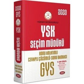 Yüksek Seçim Kurulu Seçim Müdürü Konu Anlatımlı Soru Bankası Data Yayınları