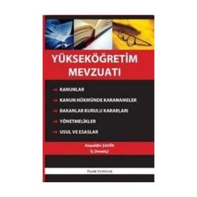 Yükseköğretim Mevzuatı / Alaaddin Şahin / Palme Yayınları