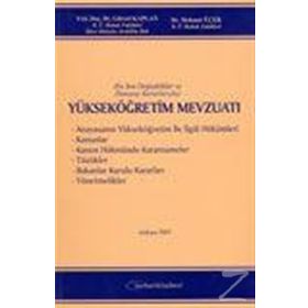 YÜKSEKÖĞRETİM MEVZUATI (CILTLI) - ALAADDIN ŞAHİN