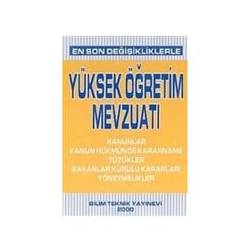 YÜKSEKÖĞRETİM MEVZUATI - KOMISYON