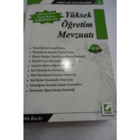 YÜKSEKÖĞRETİM MEVZUATI - KOMISYON