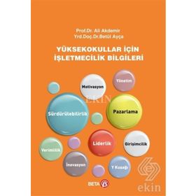 Yüksekokullar İçin İşletmecilik Bilgileri Beta Yayınları