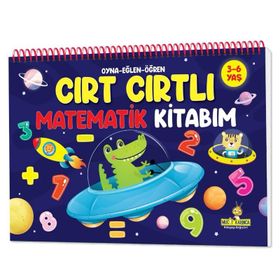 Yükselen Zeka 3-6 Yaş Cırt Cırtlı Matematik Etkinlik Kitabım