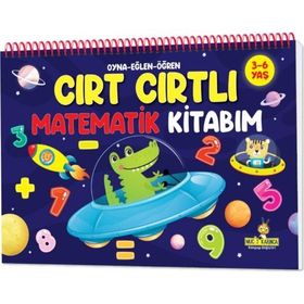 Yükselen Zeka 3-6 Yaş Cırt Cırtlı Matematik Etkinlik Kitabım