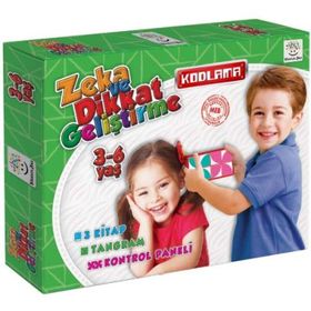 Yükselen Zeka 3-6 Yaş Kodlama ve Dikkat Geliştirme Seti