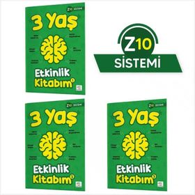 Yükselen Zeka 3 Yaş Etkinlik Kitabım Seti