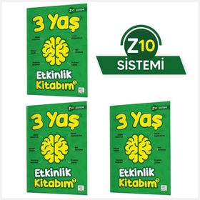 Yükselen Zeka 3 Yaş Etkinlik Kitabım Seti