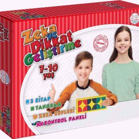 Yükselen Zeka 7-10 Yaş Zeka ve Dikkat Geliştirme Seti