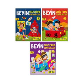 Yükselen Zeka 9786057033109 Beyin Geliştirme Etkinlikleri 3 6 Yaş Yaz Sil Kitaplar