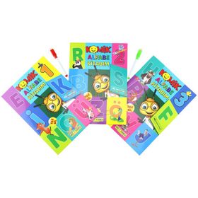 Yükselen Zeka 9786057483355 Mucit Karınca Komik Alfabe Kitabım 3 6 Yaş Yaz Sil Kitaplar