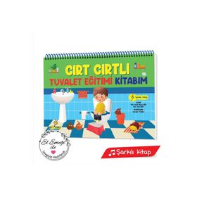 Yükselen Zeka Cırt Cırtlı Tuvalet Eğitimi Kitabım
