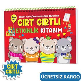 Yükselen Zeka Dikkati ve Düşünme Becerilerini Geliştiren Etkinlik Kitabım 4-6 Yaş