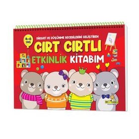 Yükselen Zeka Dikkati ve Düşünme Becerilerini Geliştiren Etkinlik Kitabım 4-6 Yaş