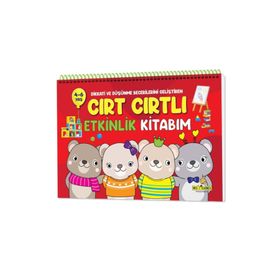 Yükselen Zeka Dikkati ve Düşünme Becerilerini Geliştiren Etkinlik Kitabım 4-6 Yaş