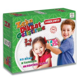 Yükselen Zeka Yayınları Kodlama Ve Dikkat Geliştirme 3-6 Yaş