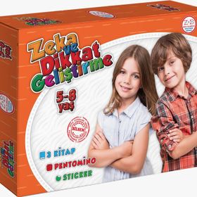 Yükselen Zeka Yayınları Zeka Ve Dikkat Geliştirme Seti 5-8 Yaş Zeka ve Dikkat Geliştirme Seti