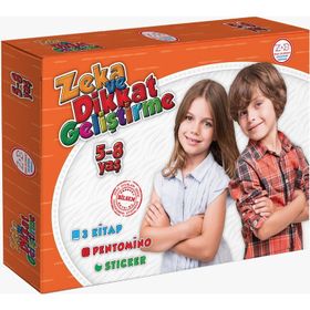 Yükselen Zeka Yayınları Zeka Ve Dikkat Geliştirme Seti 5-8 Yaş Zeka ve Dikkat Geliştirme Seti