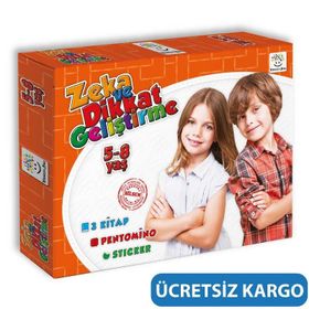 Yükselen Zeka Yayınları Zeka Ve Dikkat Geliştirme Seti 5-8 Yaş Zeka ve Dikkat Geliştirme Seti