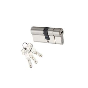 Yuma 68 mm Nikel Tuzaklı Bilyalı Ortak Anahtarlı 2'li Kilit Göbeği