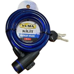 Yuma 734 Mavi Bisiklet Kilidi