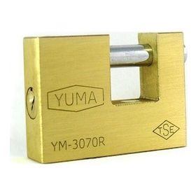 Yuma 79 mm Kayar Milli Pirinç Asma Kilit
