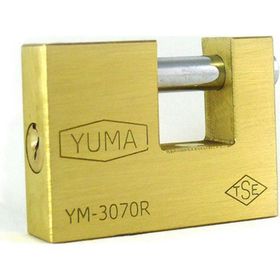Yuma 79 mm Kayar Milli Pirinç Asma Kilit