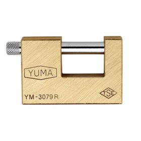 Yuma 79 mm Kayar Milli Pirinç Asma Kilit