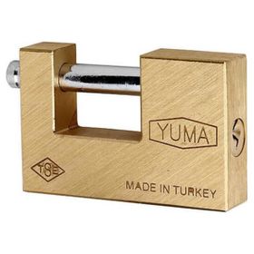 Yuma Kayar Milli Pirinç 70 mm Asma Kilit