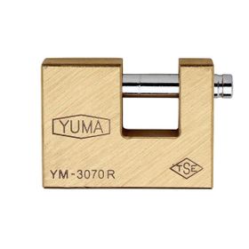 Yuma Kayar Milli Pirinç 70 mm Asma Kilit