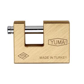 Yuma Kayar Milli Pirinç 70 mm Asma Kilit