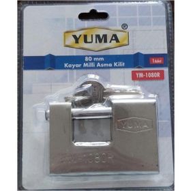Yuma YM-1080R Kayar Milli 80 mm Asma Kilit