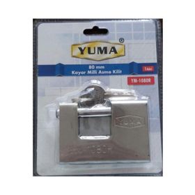 Yuma YM-1080R Kayar Milli 80 mm Asma Kilit