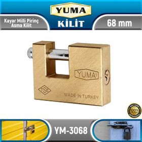 Yuma YM-3068 68 mm Yassı Asma Kilit