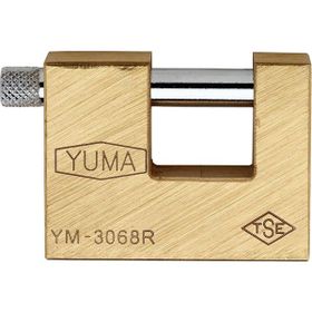 Yuma YM-3068 68 mm Yassı Asma Kilit