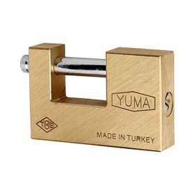Yuma YM-3070 Kayar Milli Pirinç 70 mm Asma Kilit