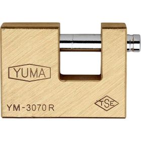 Yuma YM-3070 Kayar Milli Pirinç 70 mm Asma Kilit