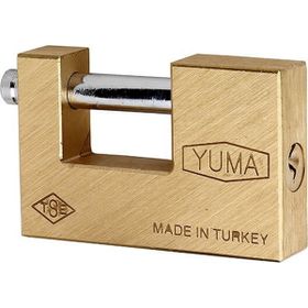 Yuma YM-3080R 80 mm Kayar Milli Asma Kilit