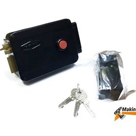 Yuma YM-609 14 cm 58 mm Elektrikli Trajlı Demir Kapı Kilit