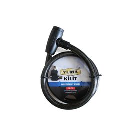 Yuma YM-735 120 cm 20 mm Motorsiklet Kilidi