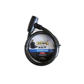 Yuma YM-735 120 cm 20 mm Motorsiklet Kilidi