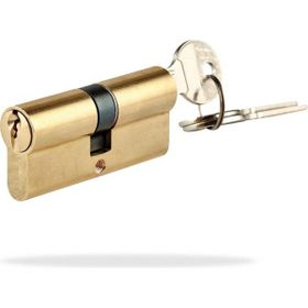 Yuma YMK Hibrit Cerman Barel Sarı 68 mm Standart Çelik Kapı Kilidi