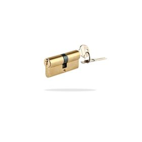 Yuma YMK Hibrit Cerman Barel Sarı 68 mm Standart Çelik Kapı Kilidi
