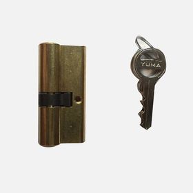 Yuma YMK Hibrit Cerman Barel Sarı 68 mm Standart Çelik Kapı Kilidi
