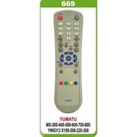 Yumatu MX 400-500 Uydu Alıcı Kumandası