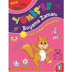 Yumişin Oyun Arkadaşları - ince Boyama- Süleyman Özkonuk